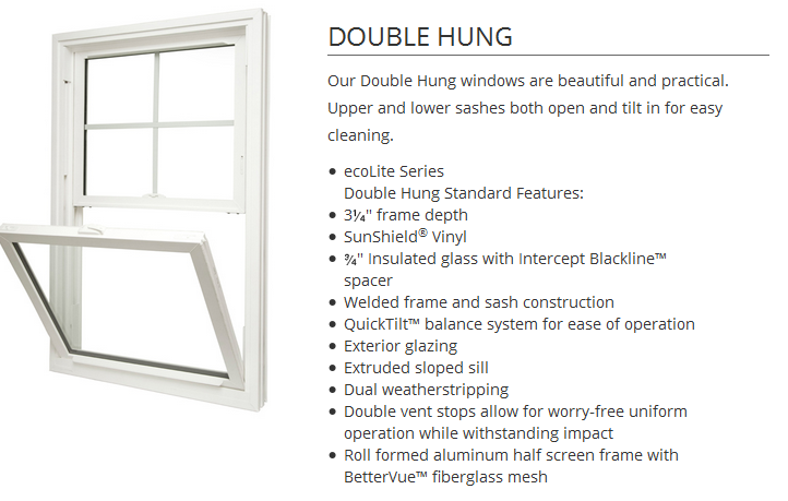 EcoLite doublehung