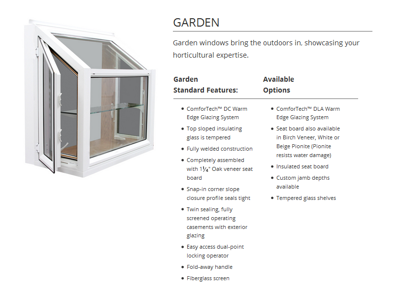 Aspect Windows garden
